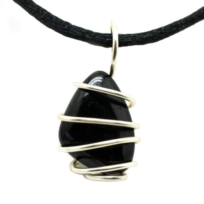 Black Tourmaline Vortex Pendant