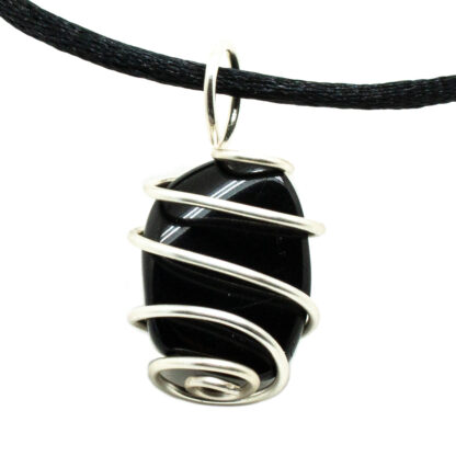 Black Tourmaline Vortex Pendant - Image 2