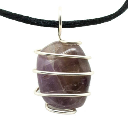 Auralite Amethyst Vortex Pendant