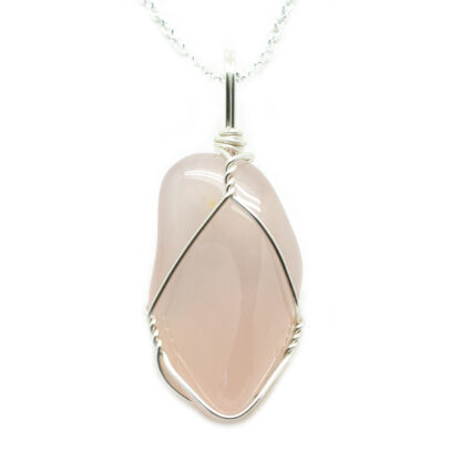 Pink Chalcedony Pendant