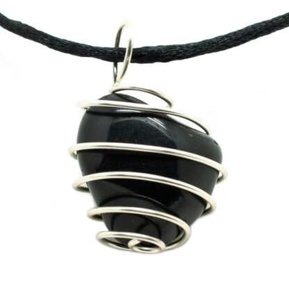 Rainbow Obsidian Vortex Pendant