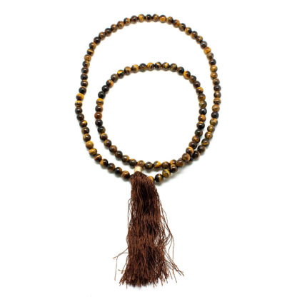 Tiger's Eye Mala Prayer Beads