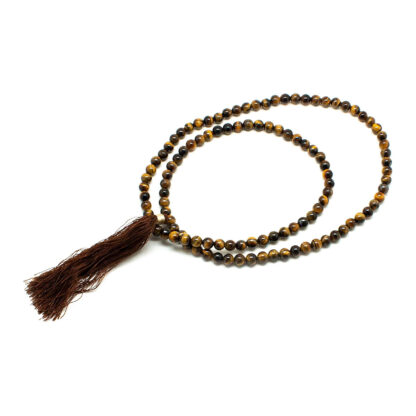 Tiger's Eye Mala Prayer Beads - Image 3