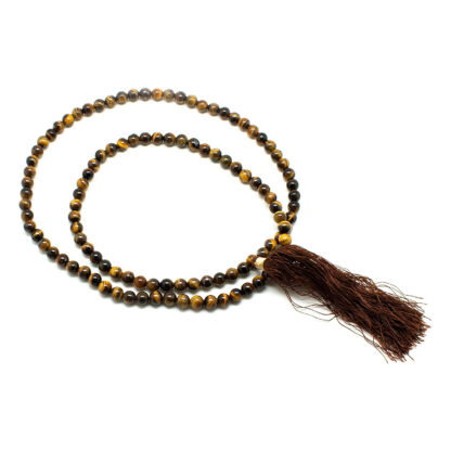 Tiger's Eye Mala Prayer Beads - Image 2