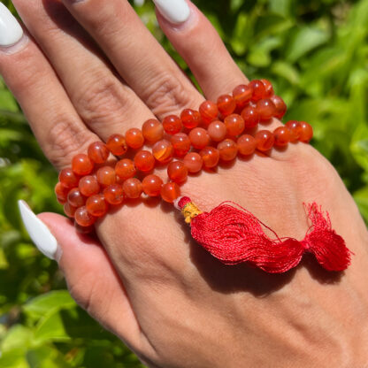 Carnelian Mini Prayer Beads - Image 4