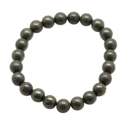 Pyrite Bead Bracelet