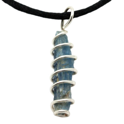 Blue Kyanite Vortex Pendant-1.5"