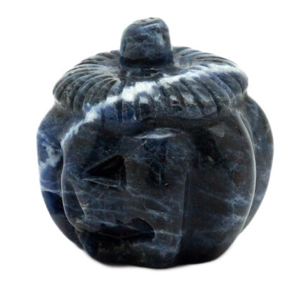 Sodalite Pumpkin Carving(1.25-1.5") - Image 3