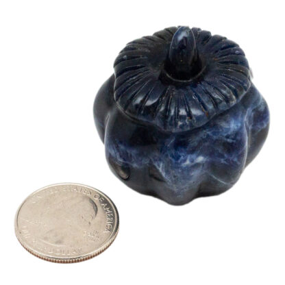 Sodalite Pumpkin Carving(1.25-1.5") - Image 4