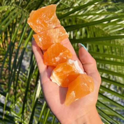 Orange Calcite Rough Crystal-1.5-2" - Image 6