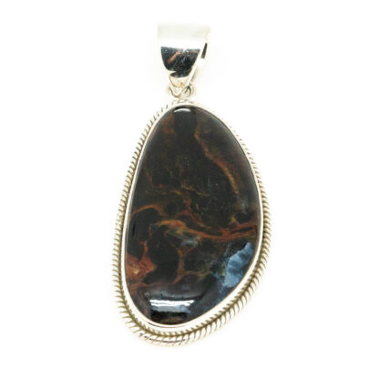 Sterling Silver Pietersite Pendant