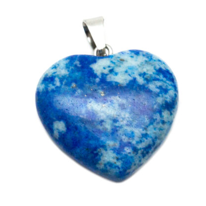 Lapis Lazuli Heart Pendant - Image 4