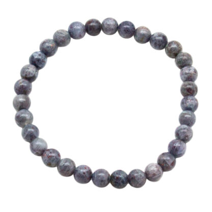 Iolite Bead Bracelet (5-7mm)