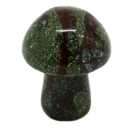 Dragon Blood Jasper Tiny Mushroom - Image 2