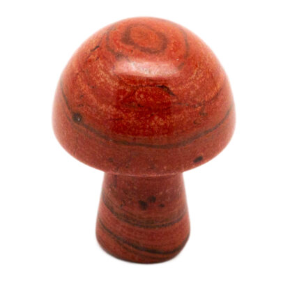 Red Jasper Tiny Mushroom - Image 4