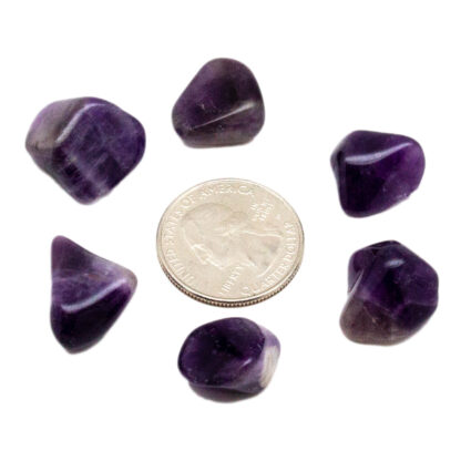 Dark Amethyst Tumbled Stone Set - Image 4