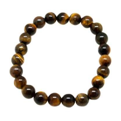 Tiger's Eye Bead Bracelet (8mm)