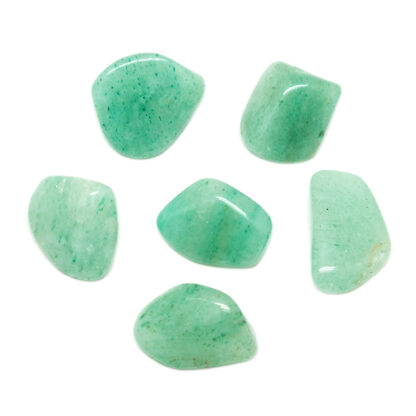 Green Aventurine Tumbled Stone Set