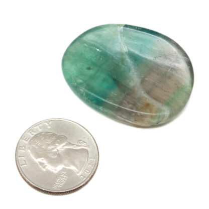 Fluorite Worry Stone (35-40mm) - Image 7