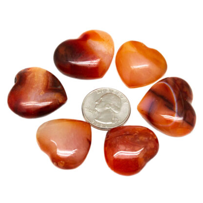 Carnelian Heart-25mm - Image 11