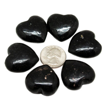 Nuummite Heart-30mm - Image 7