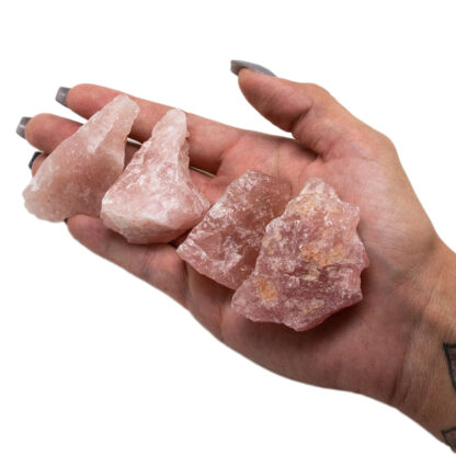 Rose Quartz Rough Crystal-2" - Image 6