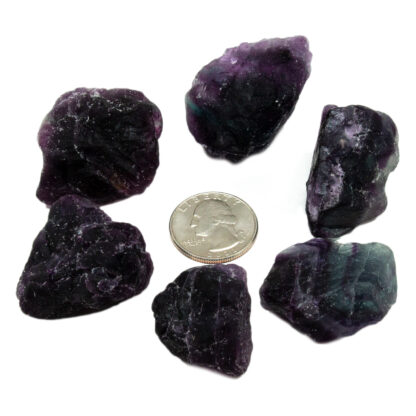 Purple Fluorite Rough-1" - Image 8