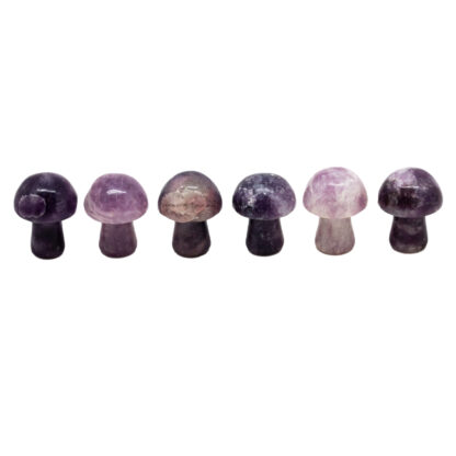 Lepidolite Tiny Mushroom - Image 4