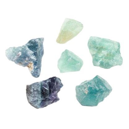 Fluorite Rough Crystal Set