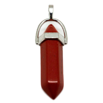 Red Japer DT Point Pendant