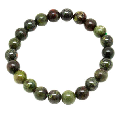 Dragon Blood Jasper Bead Bracelet (8mm) - Image 3