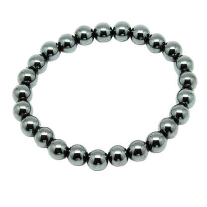 Hematite Bead Bracelet (8mm) - Image 2