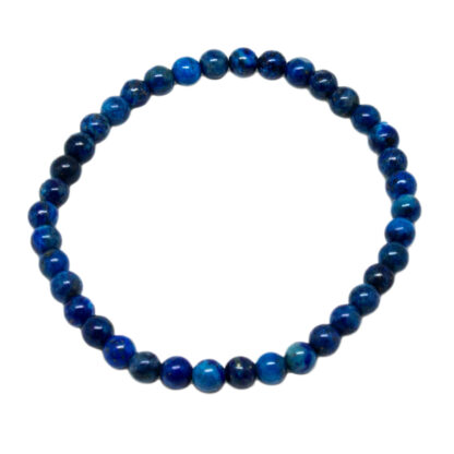 Lapis Lazuli Bead Bracelet (5mm) - Image 2