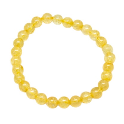 Citrine Bead Bracelet (6-7mm) - Image 3