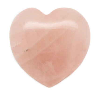 Rose Quartz Heart (25-30mm) - Image 2