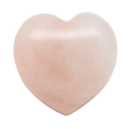 Rose Quartz Heart (25-30mm) - Image 3