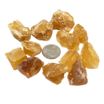 Honey Calcite Rough-1" - Image 5