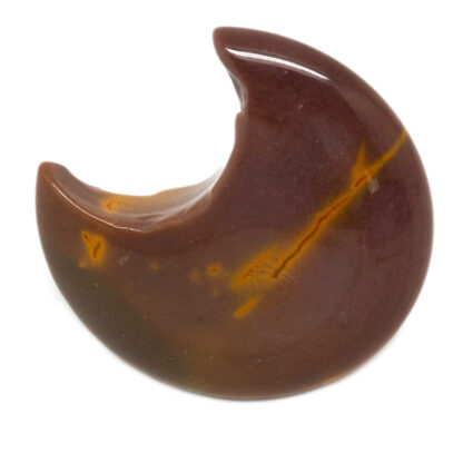 Mookaite Crescent Moon-30mm