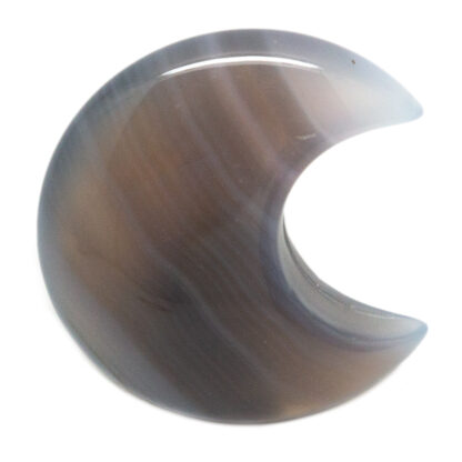 Agate Crescent Moon-30mm