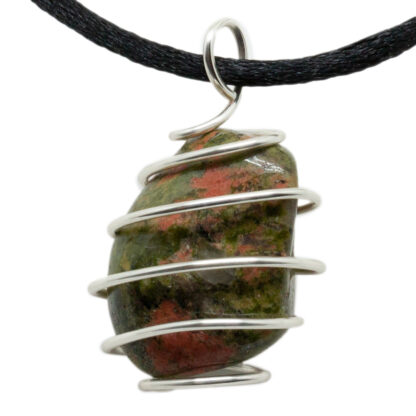 Unakite Vortex Pendant - Image 3