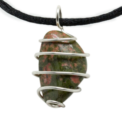 Unakite Vortex Pendant - Image 4