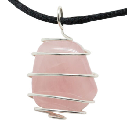 Rose Quartz Vortex Pendant