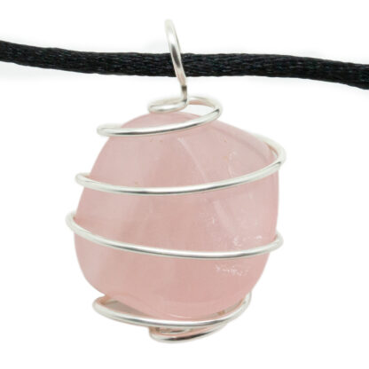 Rose Quartz Vortex Pendant - Image 2