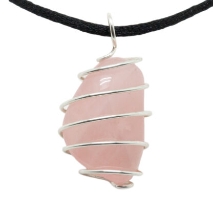 Rose Quartz Vortex Pendant - Image 4