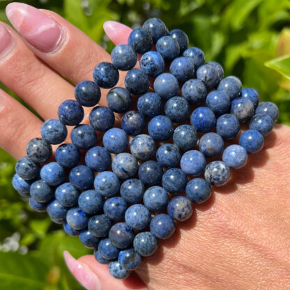 Dumortierite Bead Bracelet (8mm) - Image 4