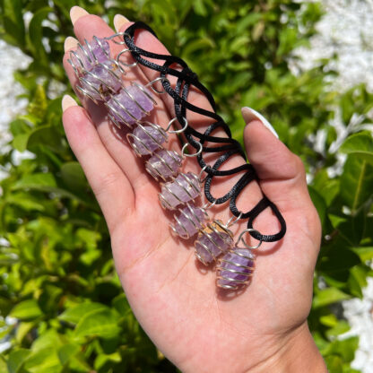 Amethyst Rough Vortex Pendant (0.5-1") - Image 4