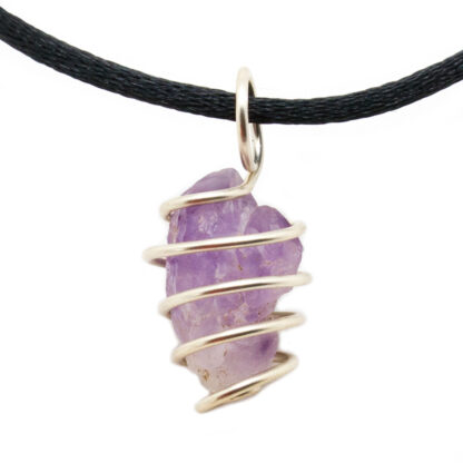 Amethyst Rough Vortex Pendant (0.5-1")