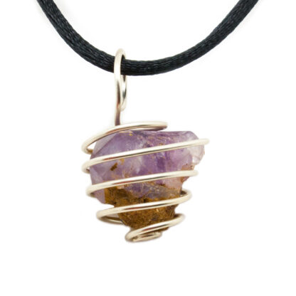 Amethyst Rough Vortex Pendant (0.5-1") - Image 3