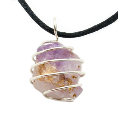 Amethyst Rough Vortex Pendant (1-1.5") - Image 2