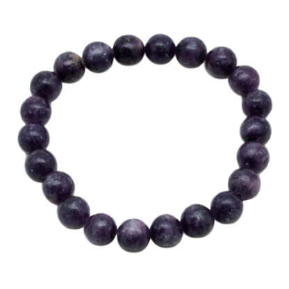 Lepidolite Bead Bracelet (8mm) - Image 2